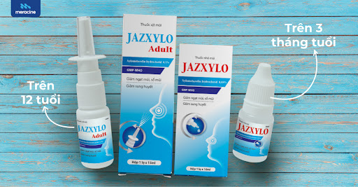 Jazxylo - Thuốc co mạch chữa nghẹt mũi cho trẻ từ 3 tháng tuổi