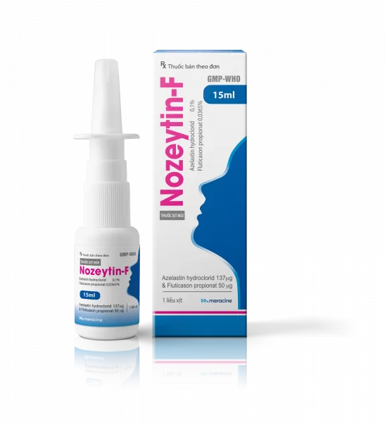 Thuốc xịt mũi Nozeytin-F chuyên trị viêm mũi dị ứng lọ 15ml