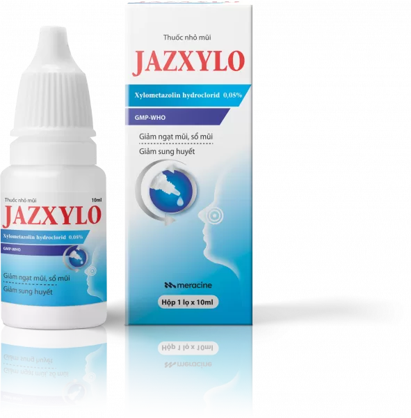 Thuốc nhỏ mũi Jazxylo giảm nghẹt nhanh lọ 10ml