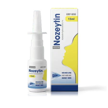 Thuốc xịt mũi Nozeytin chuyên trị viêm mũi dị ứng lọ 15ml