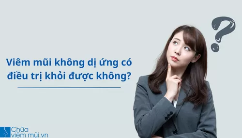 Dựa vào triệu chứng để điều trị viêm mũi không dị ứng