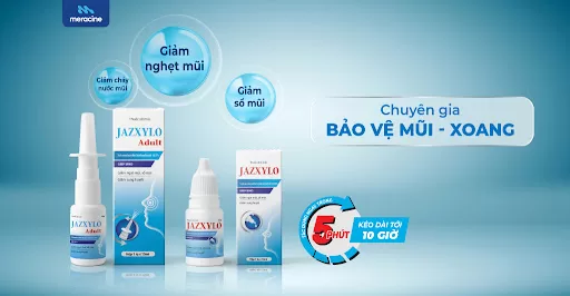 Jazxylo - Công thức chứa hoạt chất co mạch thế hệ mới