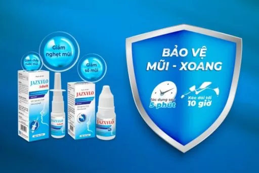 ​ Thuốc nhỏ mũi JAZXYLO trị nghẹt mũi- Giải pháp HÀNG ĐẦU cho trẻ từ 3 tháng tuổi