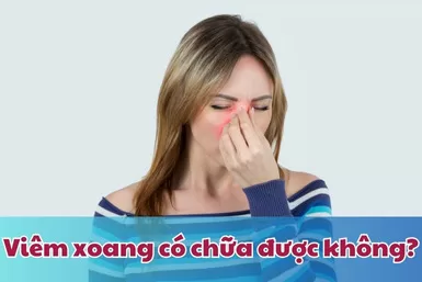 [Giải đáp cùng chuyên gia]: Viêm xoang có chữa được không?