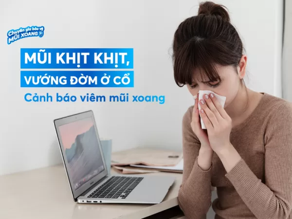 Dấu hiệu bệnh viêm xoang