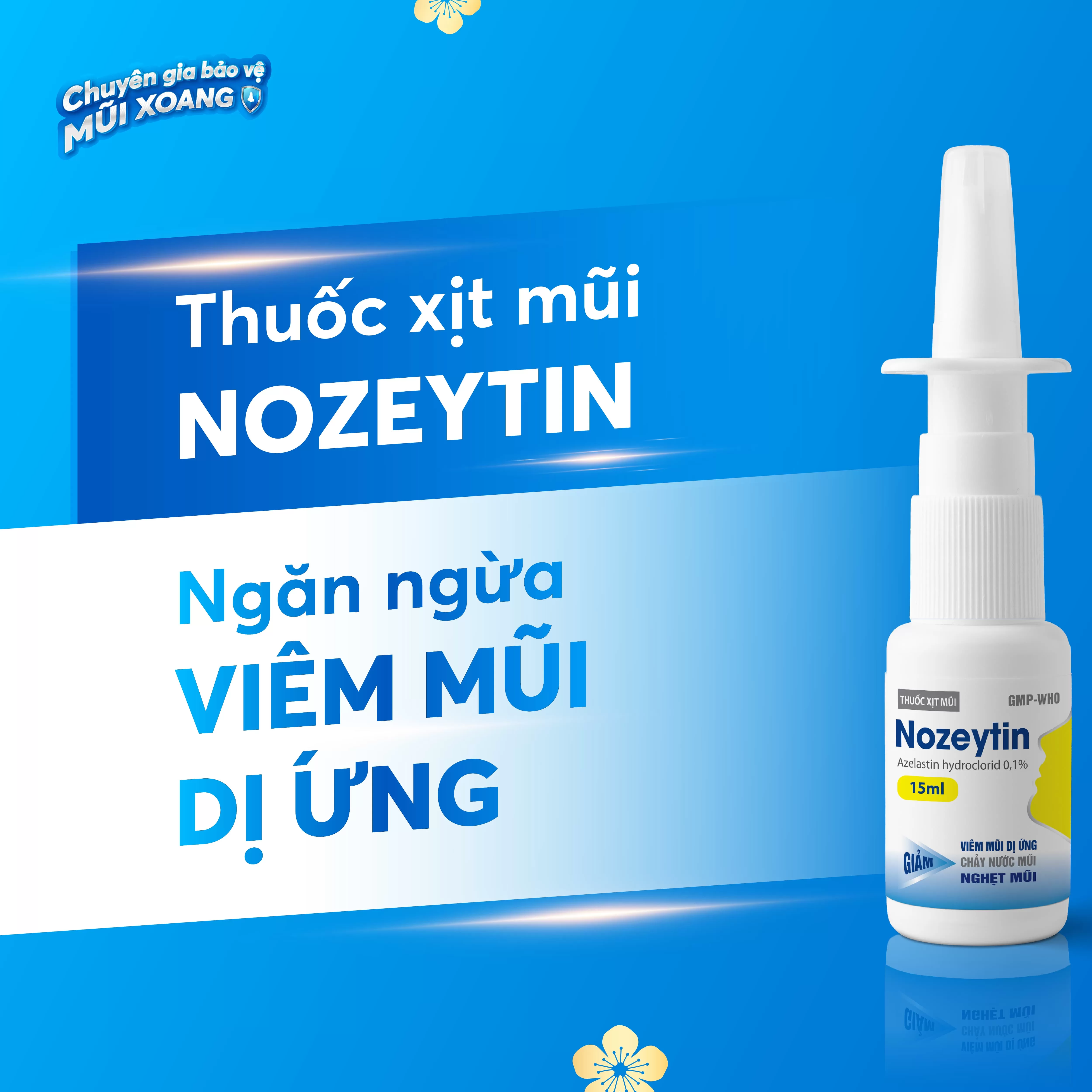 Nozeytin - Chuyên trị viêm mũi dị ứng