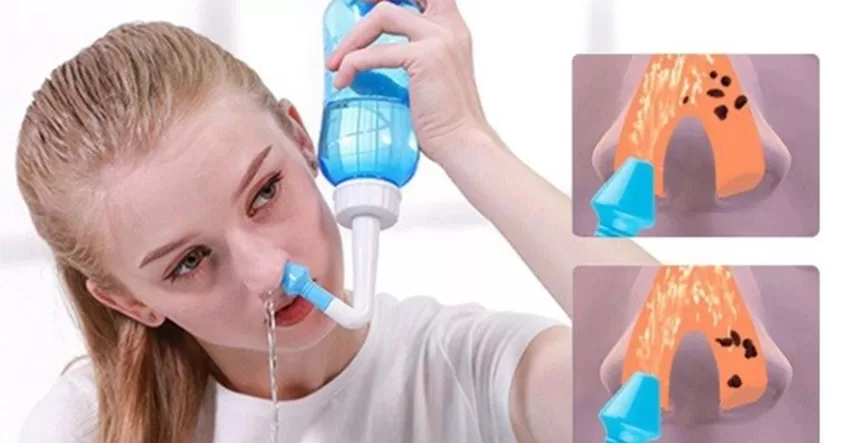 Làm thế nào để hết tắc mũi nhanh chóng, hiệu quả? Xịt rửa mũi loại bỏ dịch nhầy