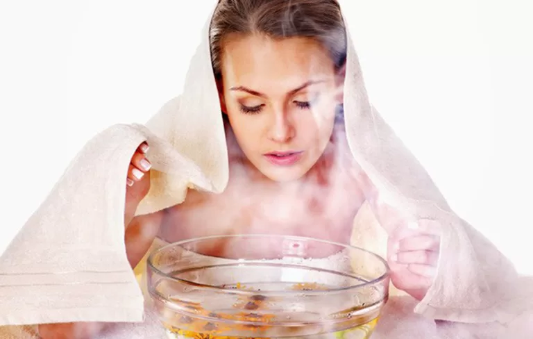 Xông hơi trị viêm xoang tại nhà